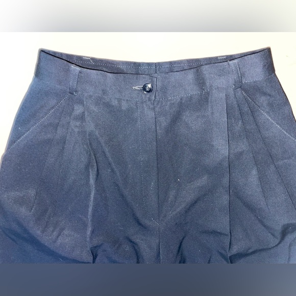 Vintage 60s Amen Wardy Audrey Hepburn Pleated Mod chanel style Black Pant - Picture 9 of 13